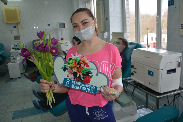 7 марта в Калининграде стартовала акция «Леди–донор»